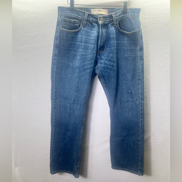 Levi’s 514 Slim Straight leg Jeans Mens 34/30 Blue Denim Cotton work casual 1918 - Picture 1 of 9